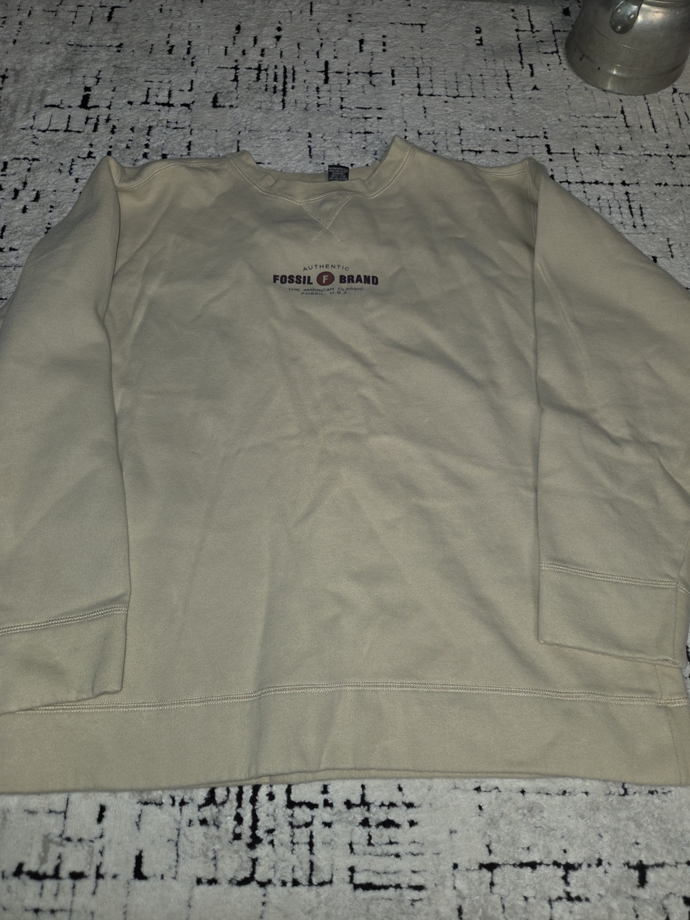 Fossil Brand Sweatshirt vintage 2000s XL Great Condition unisex